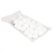 Artikel Julgransdekoration snöbollsgirlang dekoration vit 185cm