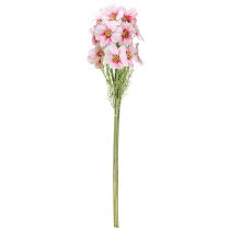 Artikel Konstgjorda kosmosblommor rosa 77 cm dekorativa blommor konstgjorda växter sidenblommor set om 3
