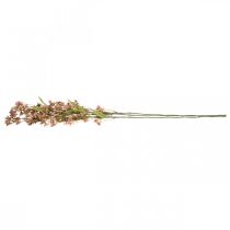 Artikel Dekorativ gren med blommor konstgjord rosa Daphne gren 110cm 3st
