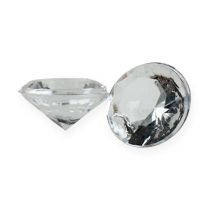 Artikel Deco diamanter 12mm natur 170 st