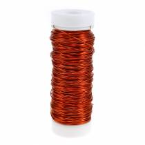 Deco Emaljerad Tråd Orange Ø0,30mm 30g/50m