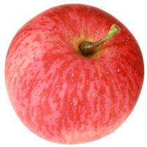 Artikel Liten dekorativ äpple röd gul real-touch konstgjord frukt 5,5 cm 1 st