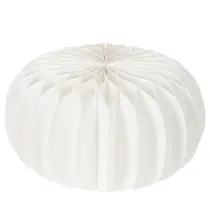 Artikel Runda pumpor av honungskakapapper, stora för torkade blommor och höstdekorationer, 24 cm, 4 st