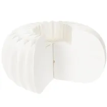 Artikel Runda pumpor av honungskakapapper, stora för torkade blommor och höstdekorationer, 24 cm, 4 st