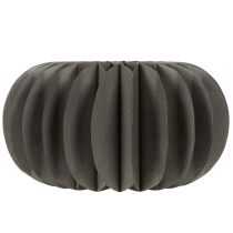 Artikel Borddekoration av pumpa i bikakeformad papper, vikbar, rund, 34 cm, 2 stycken