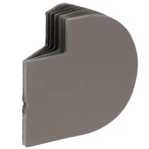 Artikel Borddekoration av pumpa i bikakeformad papper, vikbar, rund, 34 cm, 2 stycken