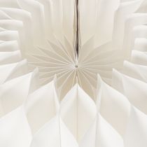 Artikel Pappersdekorationsboll, modern pumpadekoration, bikakepapper, 34 cm, 2 stycken