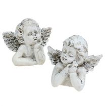 Dekorativ ängel H7.5cm 6st