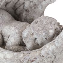 Artikel Dekorativ ängel sovande med vingar ängelfigur grav 22,5 cm