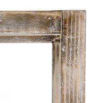 Artikel Dekorativ fönsterram trädekor rustik brun 40×60cm