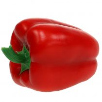 Deco vegetabilisk röd paprika H10cm