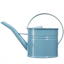 Artikel Dekorativ vattenkanna blomkruka blå metall 28x13x17cm 1,25l trädgårdsbalkongdekoration