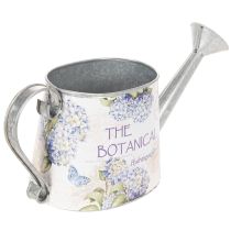 Artikel Dekorativ vattenkanna hortensia metall vintageblommor 30x11x14,5cm