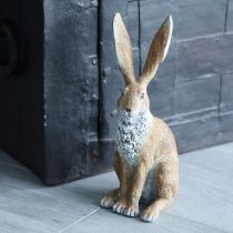 Artikel Dekorativ kaninfigur för vårdekorationer i hemmet, 32 cm, 2 stycken