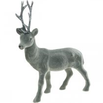 Dekorativ hjort dekorativ figur dekorativ ren antracit H28cm