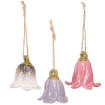 Artikel Dekorativ liljekonvalj för upphängning av keramiska blommor 7cm 3 st