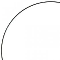 Artikel Dekorativ metallring dekorativ ring Scandi ring svart Ø25,5cm 6 st