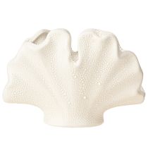 Artikel Dekorativ skalvas mini keramisk vas kräm 14×7,5×9,5cm