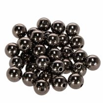 Artikel Dekorativa pärlor antracit metallic 14mm 35 st