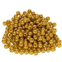 Artikel Dekorativa pärlor guld Ø8mm 250 st