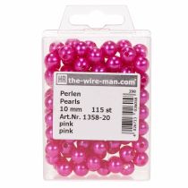 Artikel Dekorpärlor Ø10mm rosa 115 st