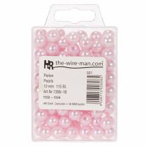 Artikel Dekorpärlor Ø10mm rosa 115 st