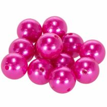 Artikel Dekorpärlor Ø2cm rosa 12 st