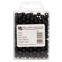 Artikel Dekorpärlor Ø8mm svarta 250 st