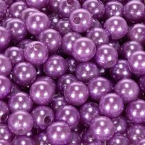 Artikel Dekorativa pärlor Ø8mm Violett 250 st