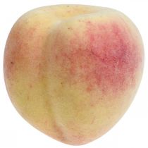 Deco persika konstgjord frukt Ø7,5cm