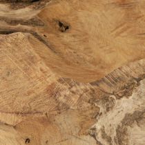 Artikel Dekorativ skål trä teak naturlig maritim 46x14x7cm