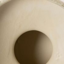 Artikel Dekorativ keramikskål, creme grågrön, Ø20cm, H16cm