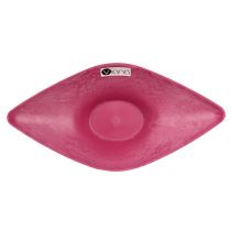Dekorativ skål rosa 34 cm x 17,5 cm H10cm, 1 st