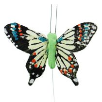 Artikel Dekorativa fjärilar blandade 6 cm 24 st