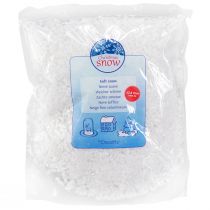 Artikel Dekorativa snöflingor vit vinterdekoration vit 2,8l
