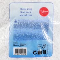 Artikel Dekorativa snöflingor vit vinterdekoration vit 2,8l