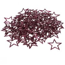 Artikel Dekorativ Star Berry Glitter Bordsdekoration Jul 4,5cm 120 st