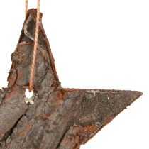 Artikel Dekorstjärnor tall natur julgransdekorationer tallstjärnor 6cm 12 st
