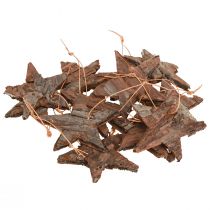 Artikel Dekorstjärnor tall natur julgransdekorationer tallstjärnor 6cm 12 st