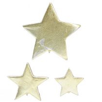 Artikel Dekorstjärnor sprider dekoration guld Ø3-7cm – 2:a val – 44 st