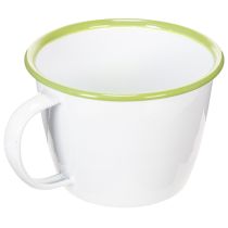Artikel Dekorativ kopp, emaljerad kruka, Ø11cm H8cm