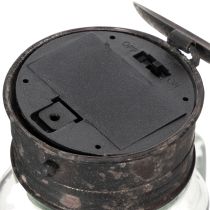 Artikel Dekorativt dricksglas med LED-lampa Ø8cm H16cm