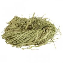 Dekorativ raffia för hantverk Naturlig raffia lime 200g