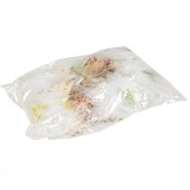 Artikel Dekorativ kyckling påskdekoration för upphängning av trädekoration H8cm 6 st