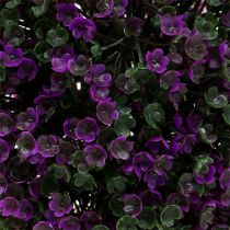 Artikel Dekorativ boll lila gjord av blommor växtkula konstgjord Ø15cm 1 st