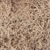 Artikel Dekorativ mossatorkad skogsmossa blekt naturdekor 300g