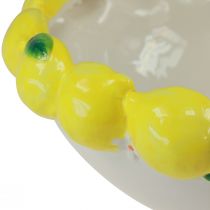 Artikel Dekorativ skål citronfruktskål keramik Ø30cm