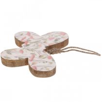 Artikel Deco butterfly trä deco hänge mönster 15x12x2cm