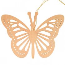 Artikel Dekorativa fjärilar Dekorationshängare Orange/Rosa/Gul 12cm 12 st