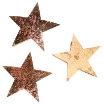 Artikel Deco Star Julstjärna Kokosrosa Metallic 5cm 50p